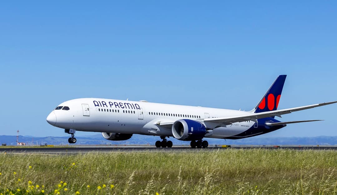 에어프레미아 삿포로 신규 취항 B787 항공기