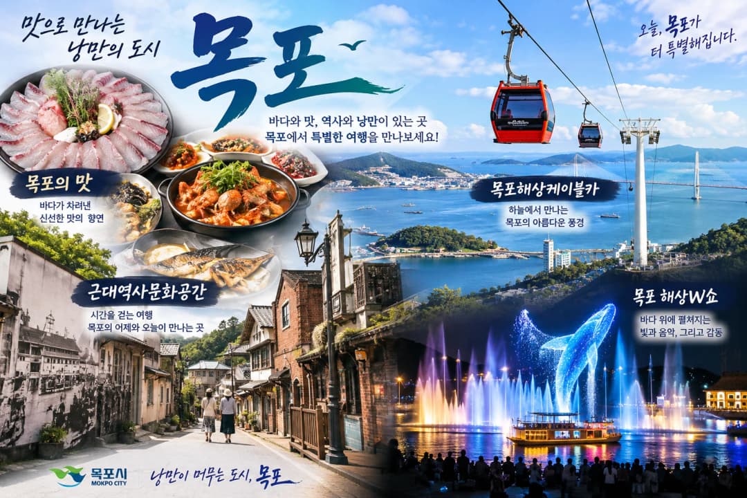 기자간담회에서 관광 전략을 밝히는 강성휘 시장