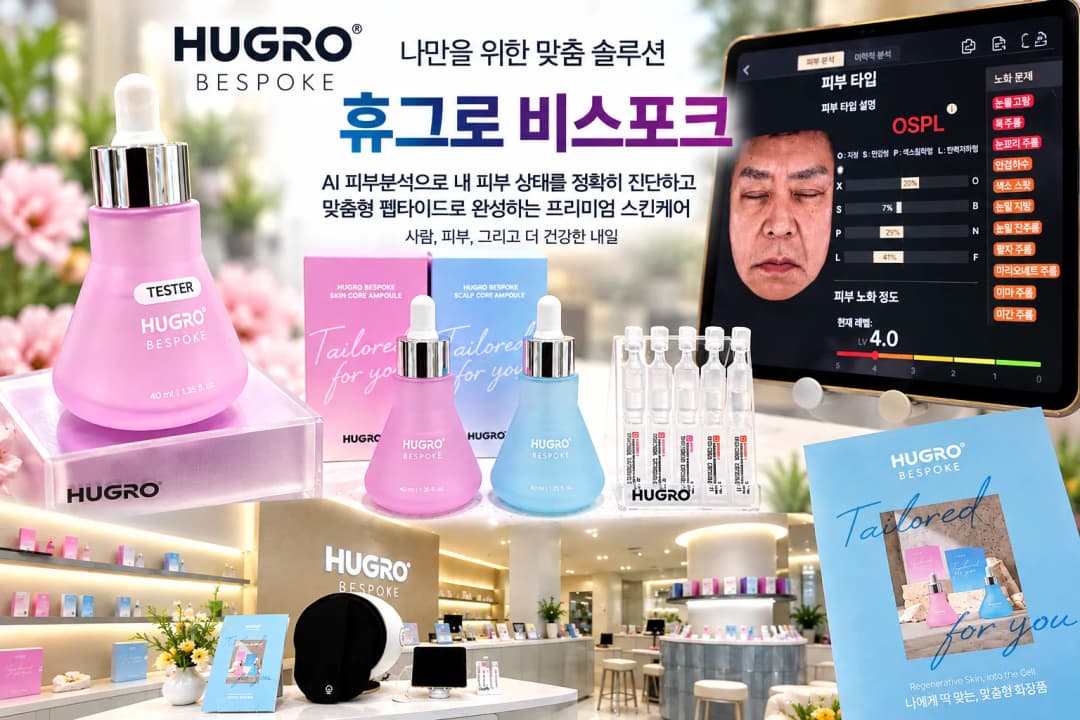 인간 성장인자 기반 세포 재생 뷰티 컨셉