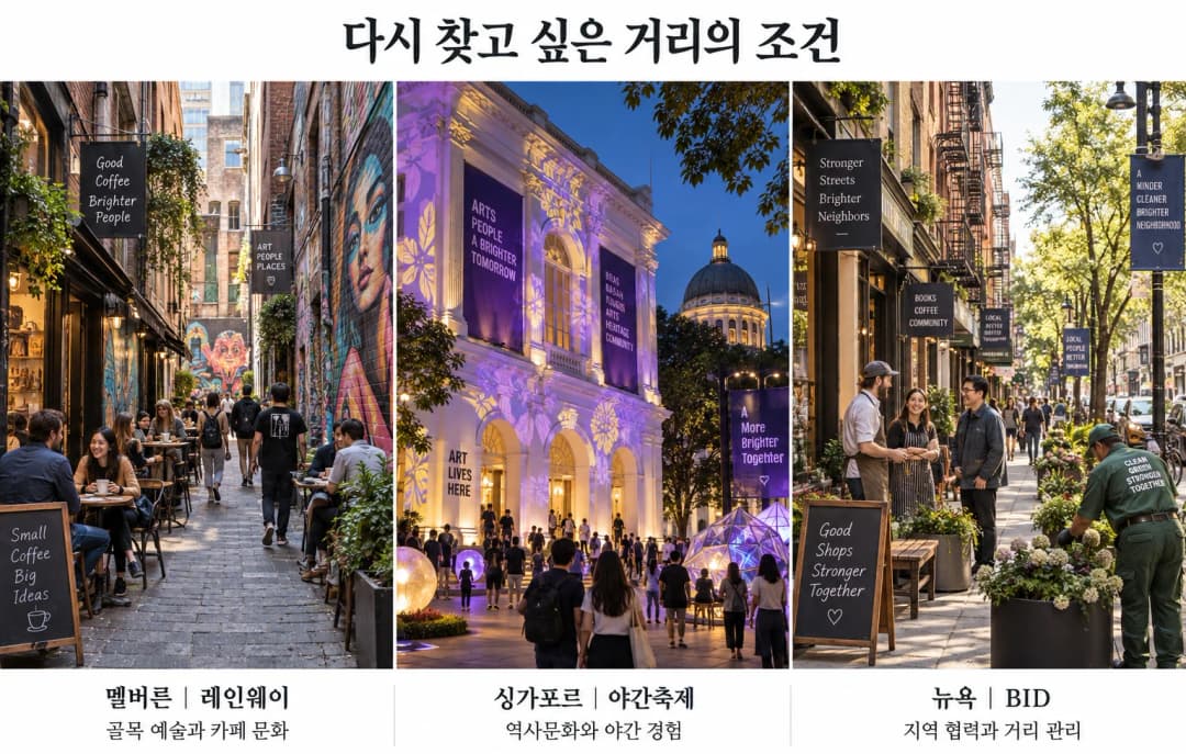문화예술 거리 정체성 회복을 모색하는 가로수길