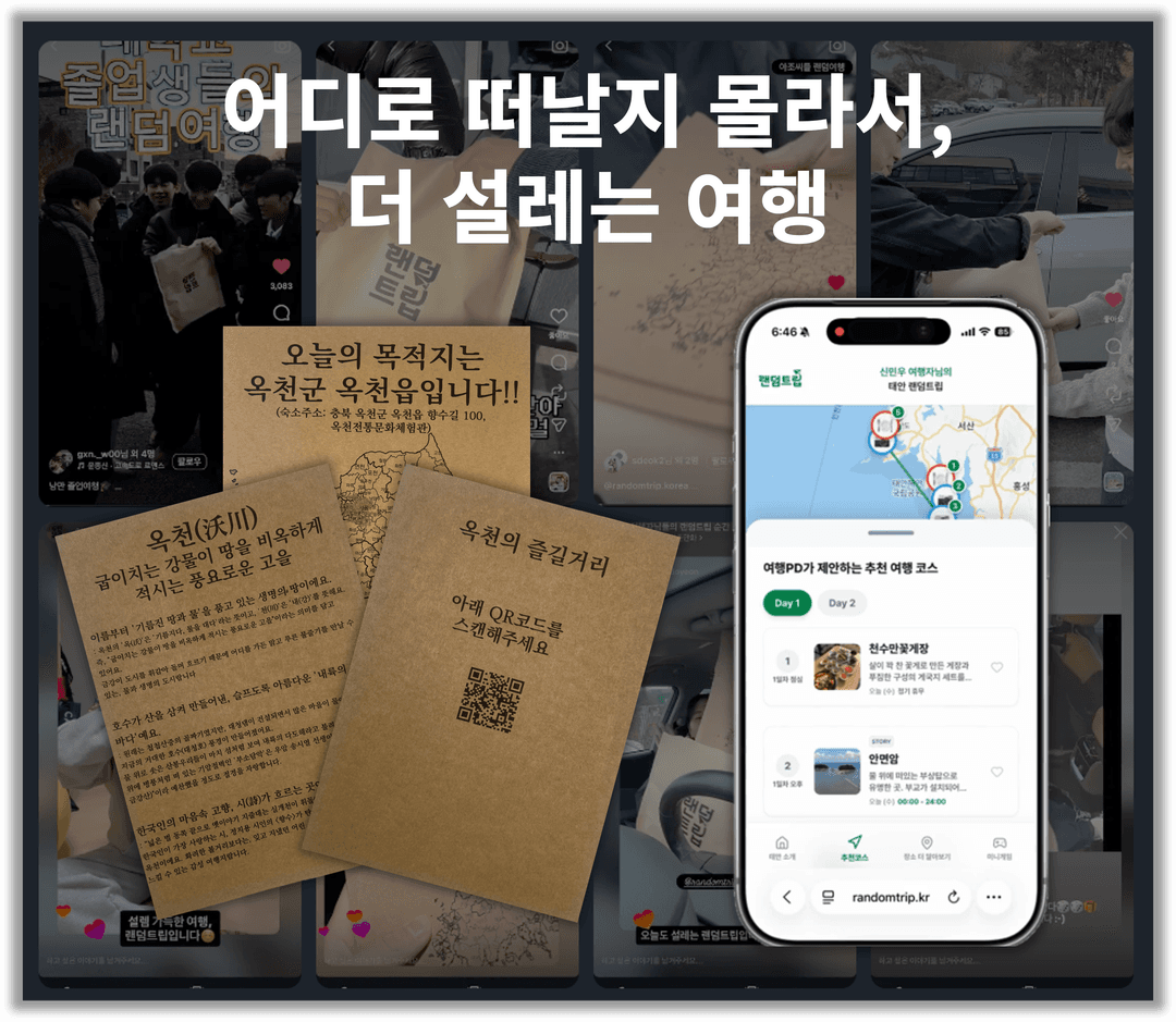 초기벤처기업 디스커버코리아(랜덤트립)