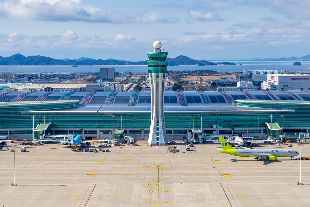 인천공항 전경사진